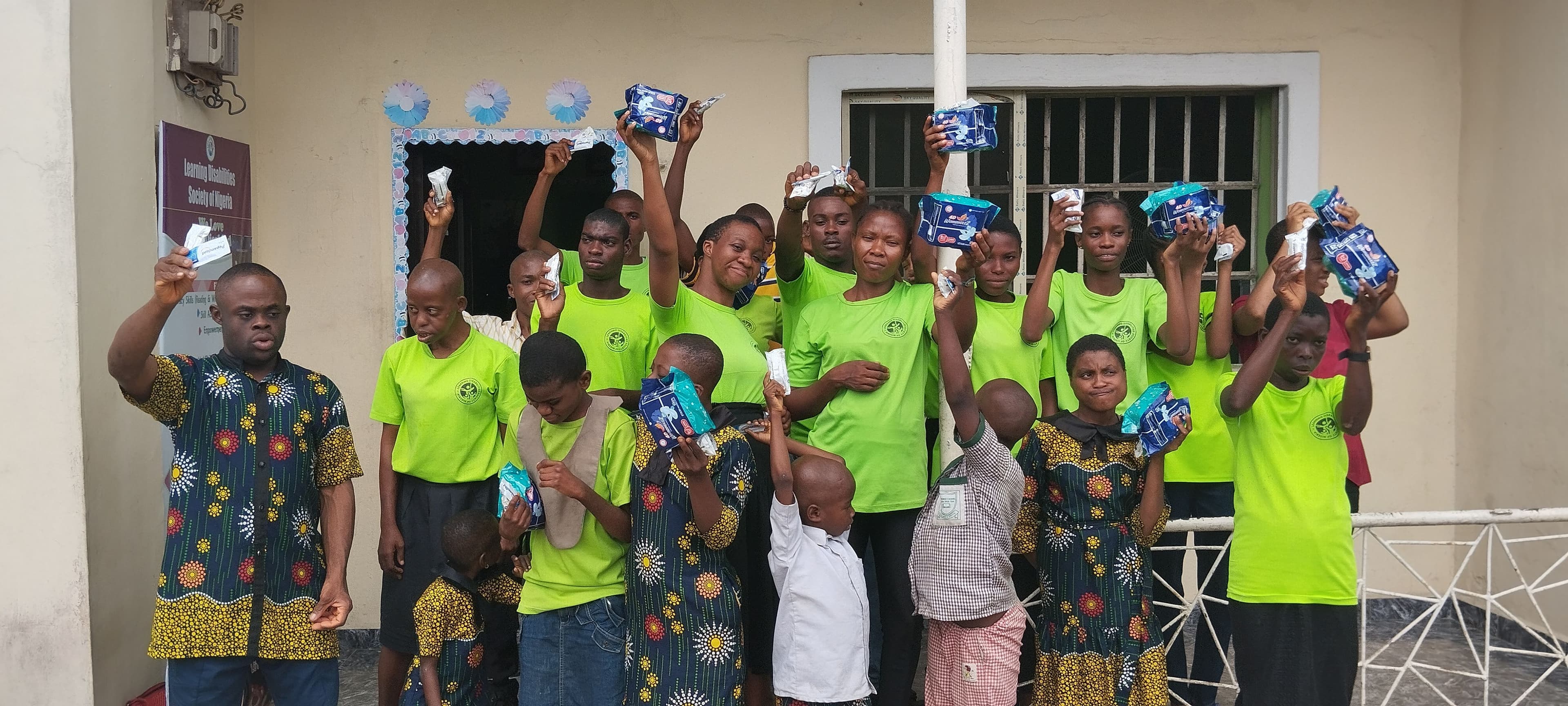 Distribution of materials in our centre