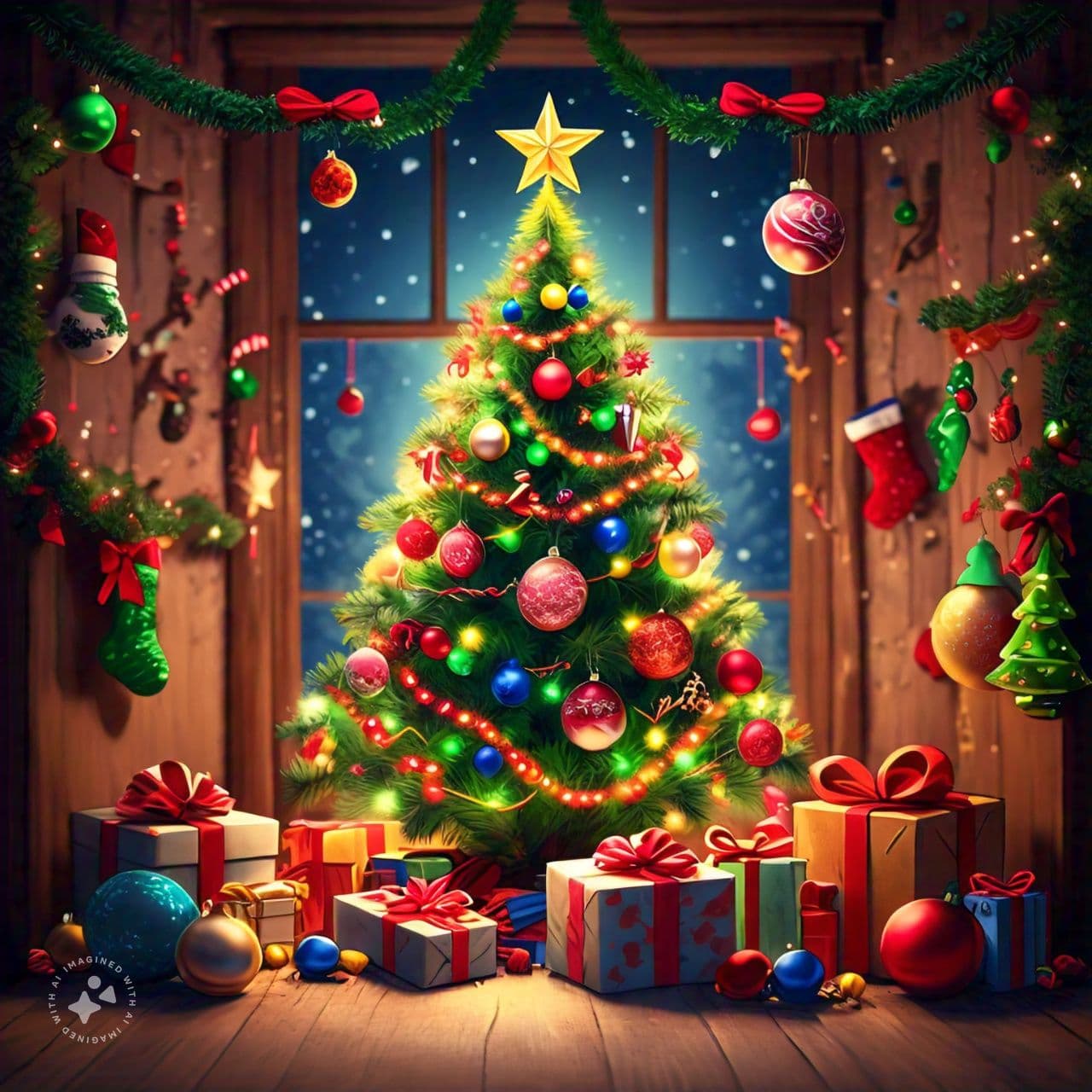 Notice for Xmas Party at LDSN centre.