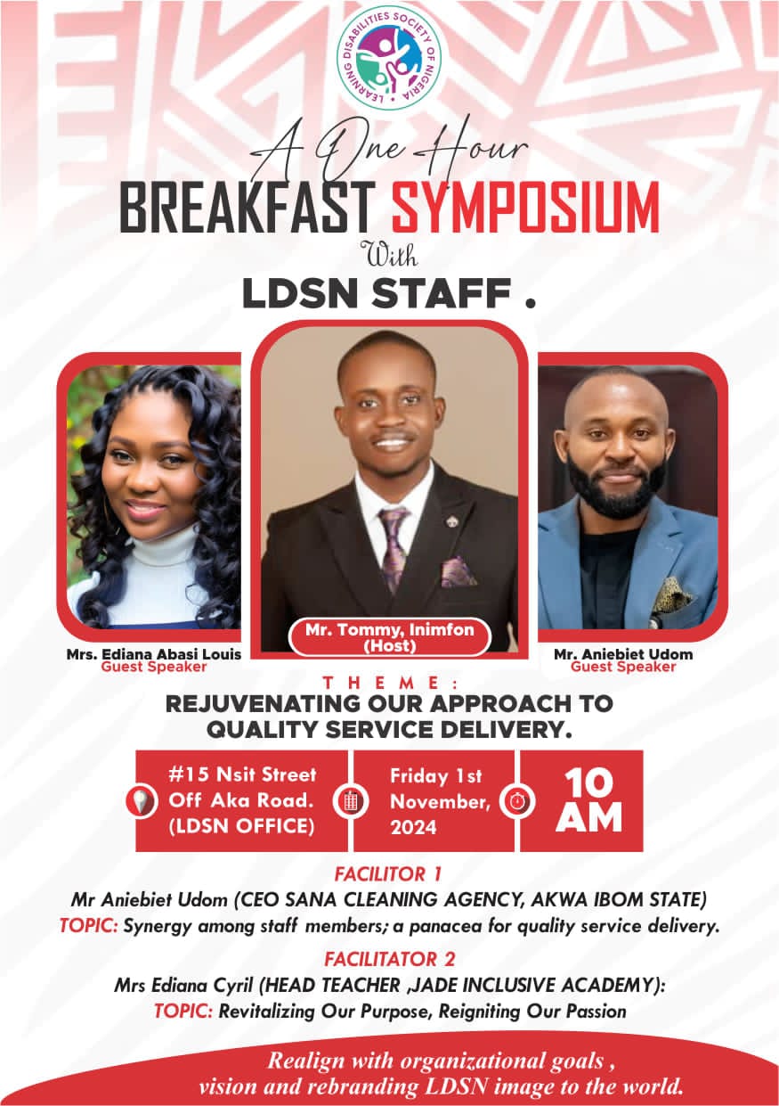 One hour breakfast symposium with LDSN staff