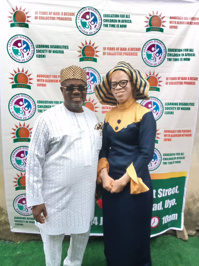 REPORT OF LDSN CAREER DAY CELEBRATION IN PARTNERSHIP WITH ADVOCACY FOR PERSONS WITH ALBINISM NETWORK (APAN)